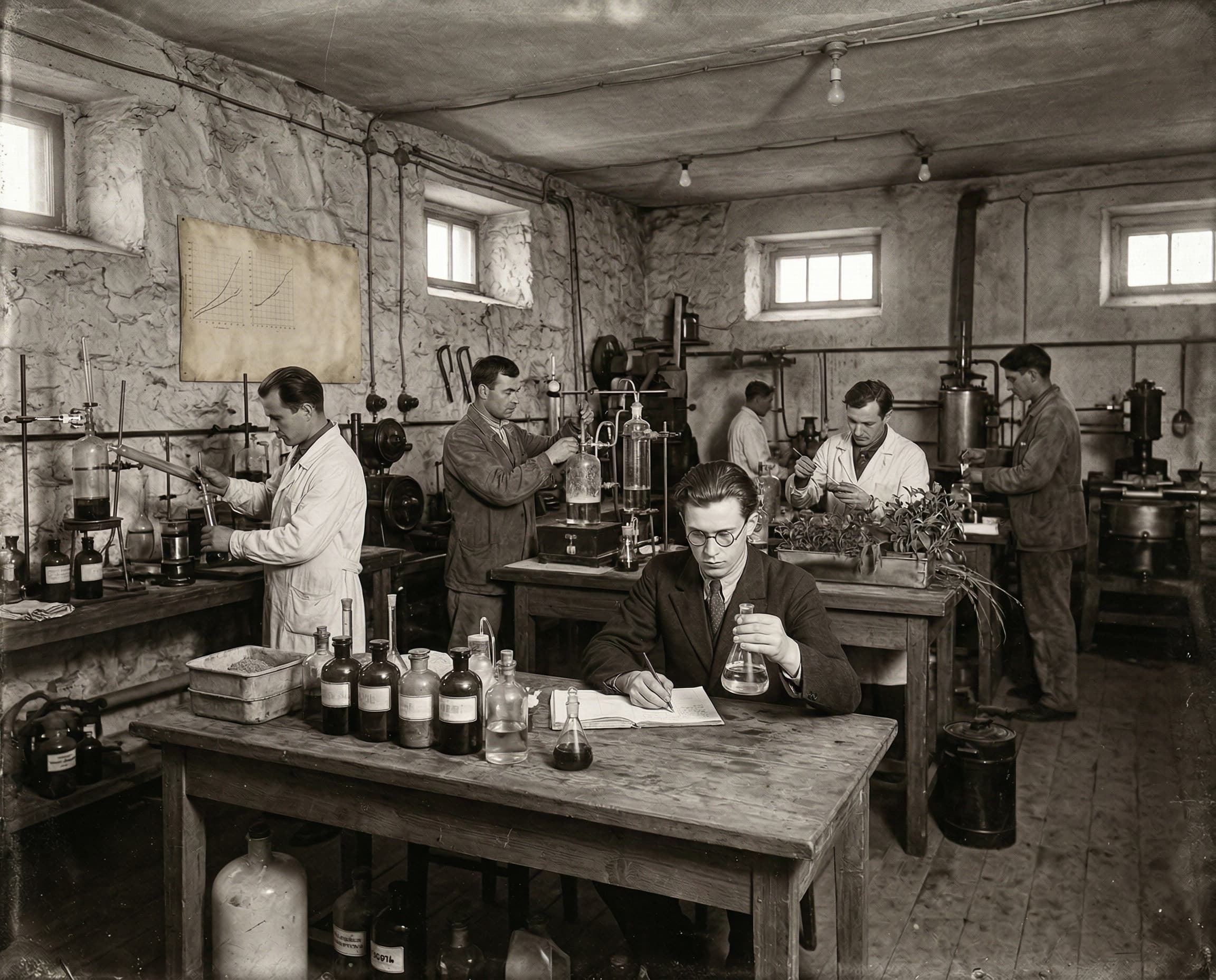 Научные исследования на заводе